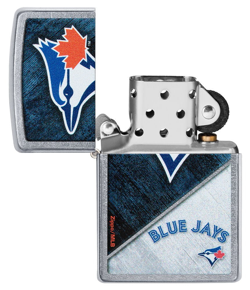 diseño de bloques de color de los toronto blue jays de la mlb
