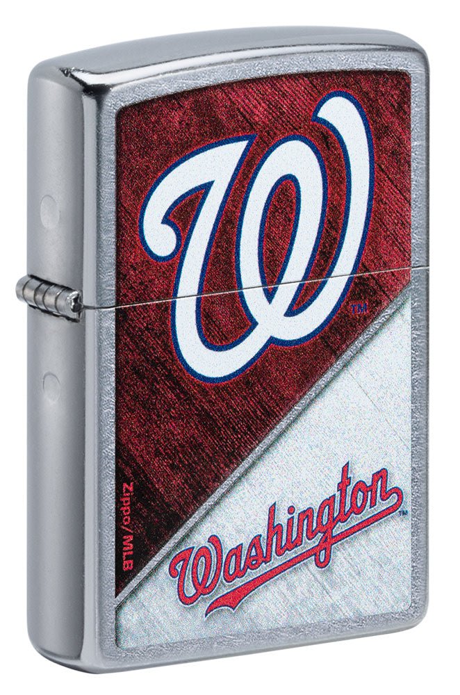 diseño de bloques de color de los washington nationals de la mlb