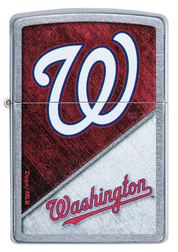 diseño de bloques de color de los washington nationals de la mlb