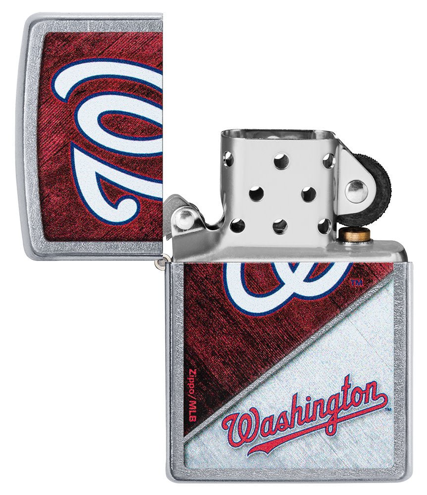 diseño de bloques de color de los washington nationals de la mlb