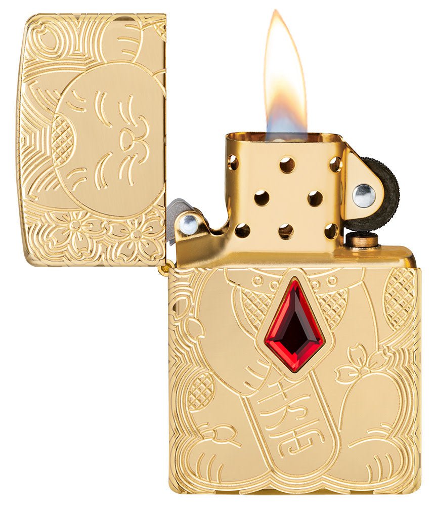 diseño de gato de la suerte de armor