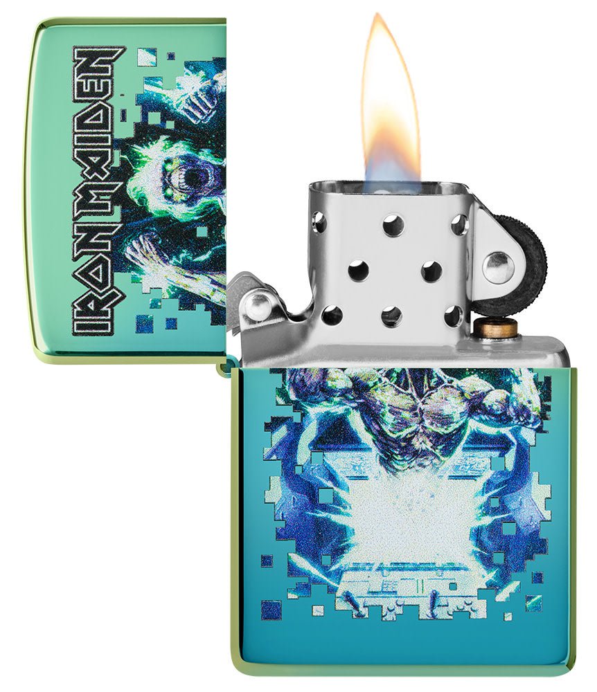 diseño de cyber eddie de iron maiden