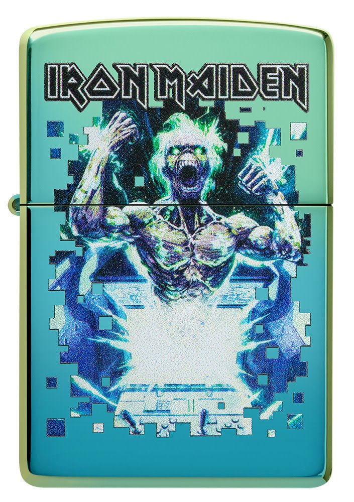 diseño de cyber eddie de iron maiden