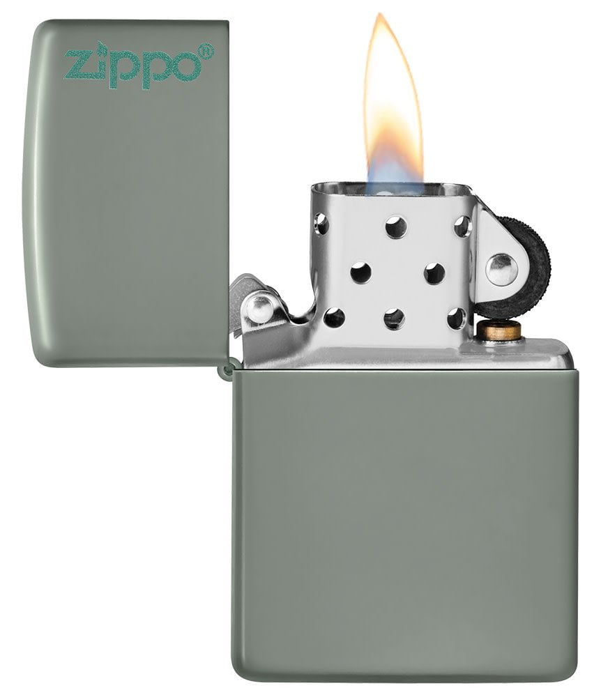 logotipo clásico de zippo sage