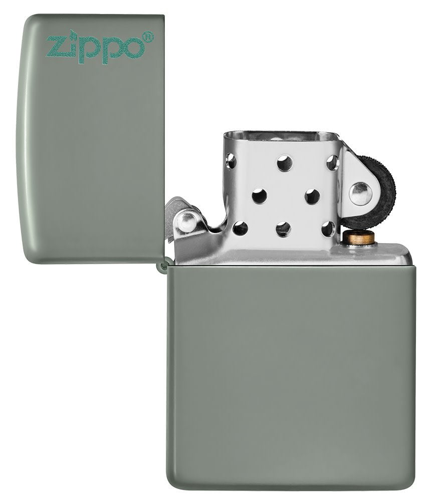 logotipo clásico de zippo sage