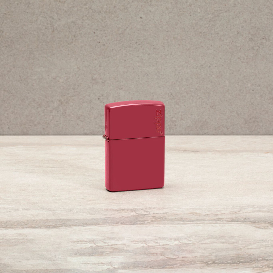 logotipo clásico de zippo en ladrillo