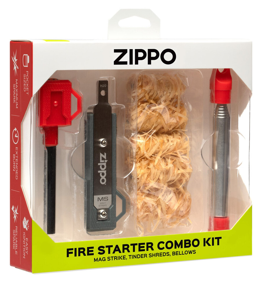 kit combinado para iniciar fuego