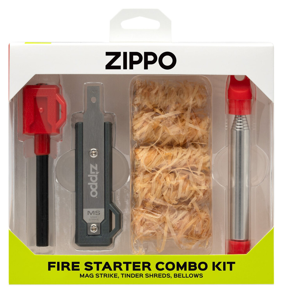kit combinado para iniciar fuego