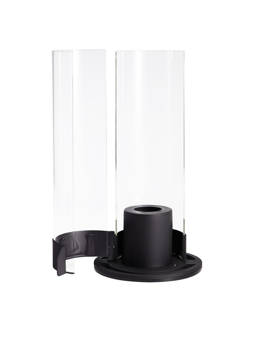flamescapes chimenea en espiral xl con combustible