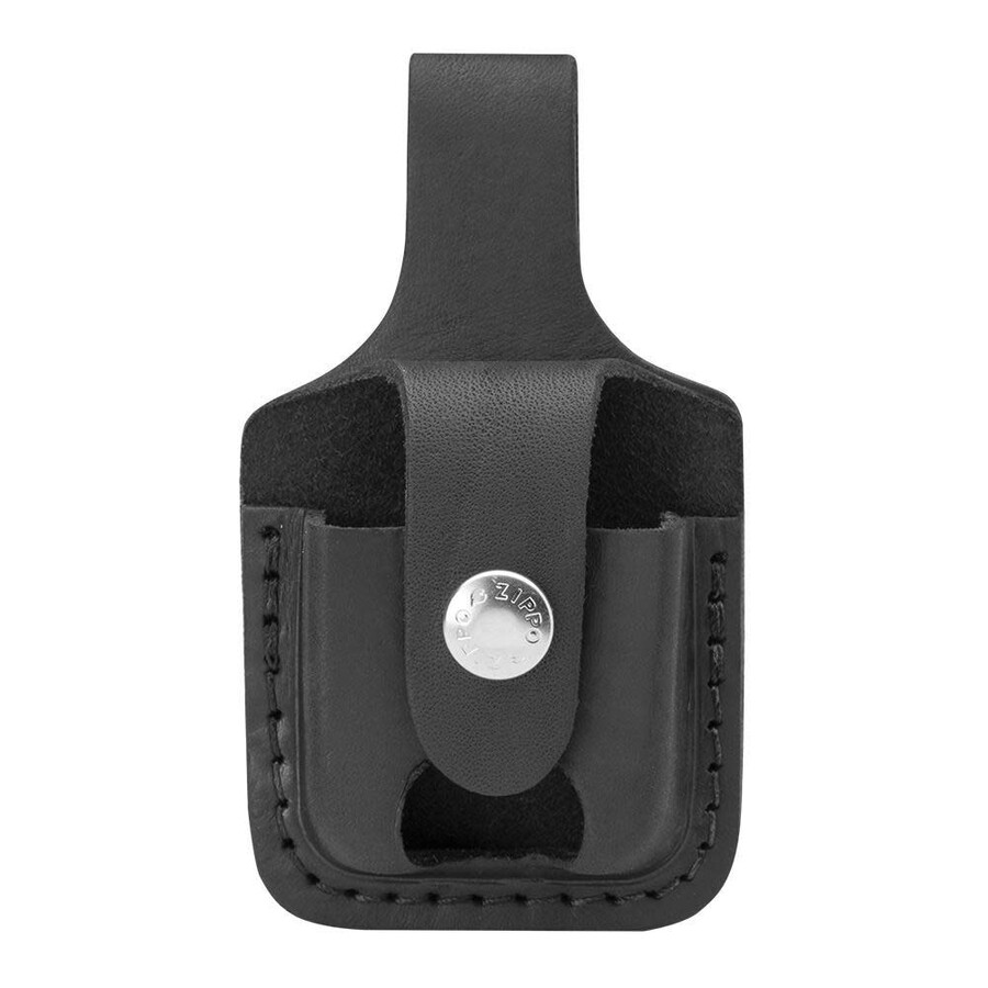 bolsa para encendedor negra - muesca para el pulgar