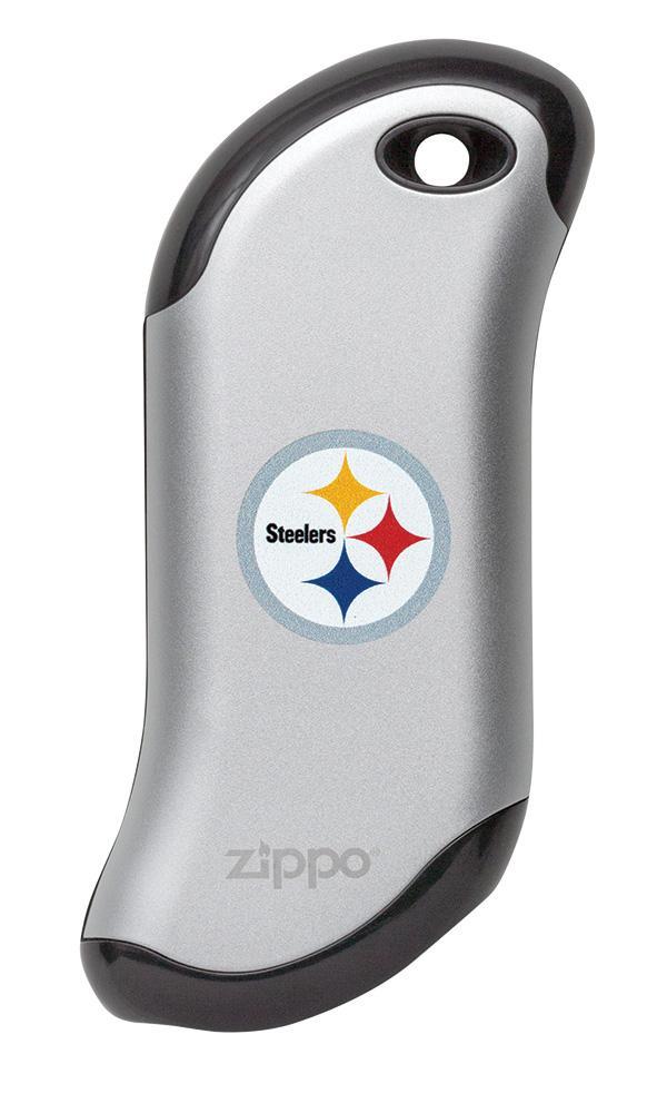 calentador de manos recargable heatbank 9s de los pittsburgh steelers de la nfl