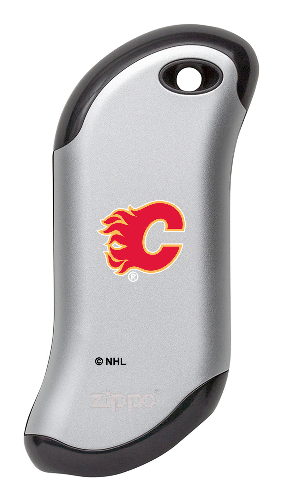 nhl calgary flames calentador de manos recargable heatbank 9s