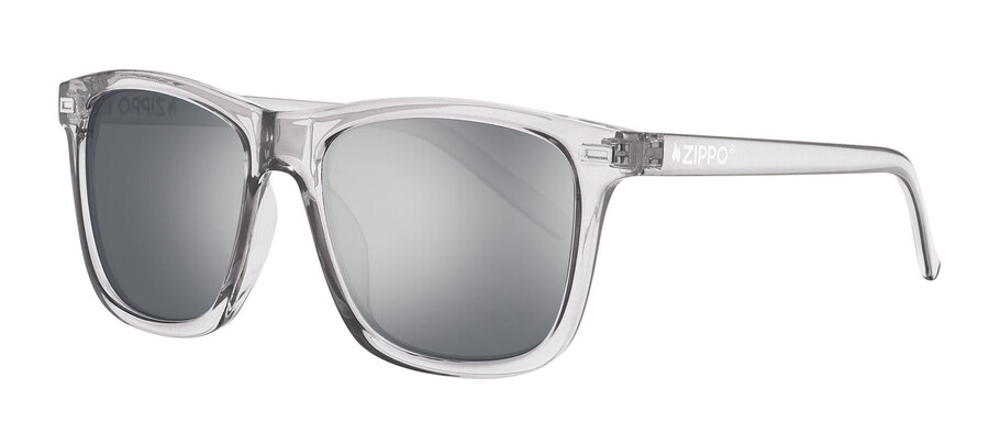 gafas de sol angulares transparentes