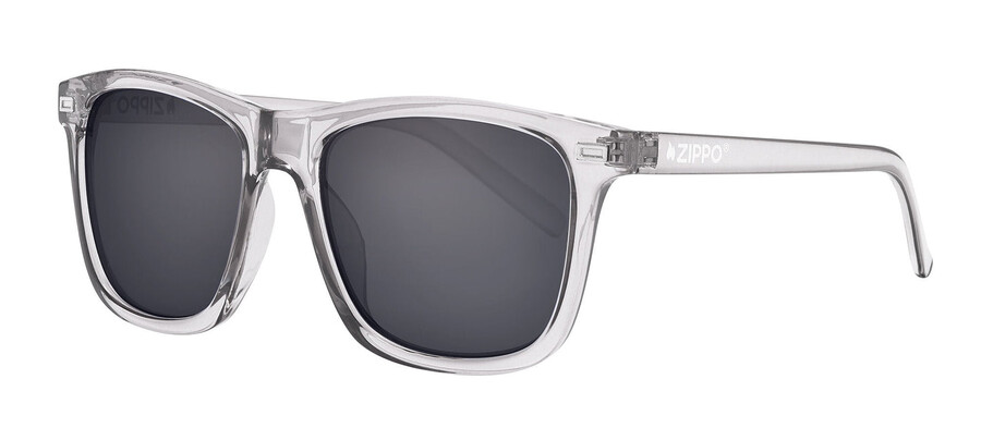 gafas de sol angulares transparentes