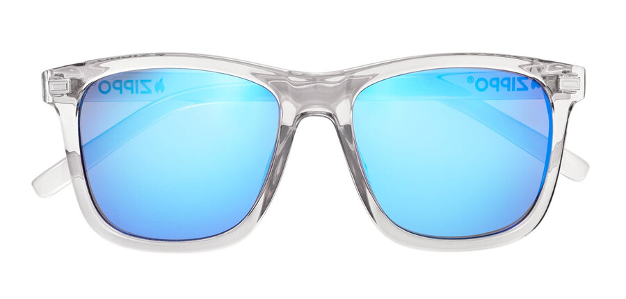 gafas de sol angulares transparentes