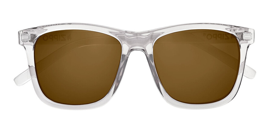 gafas de sol angulares transparentes