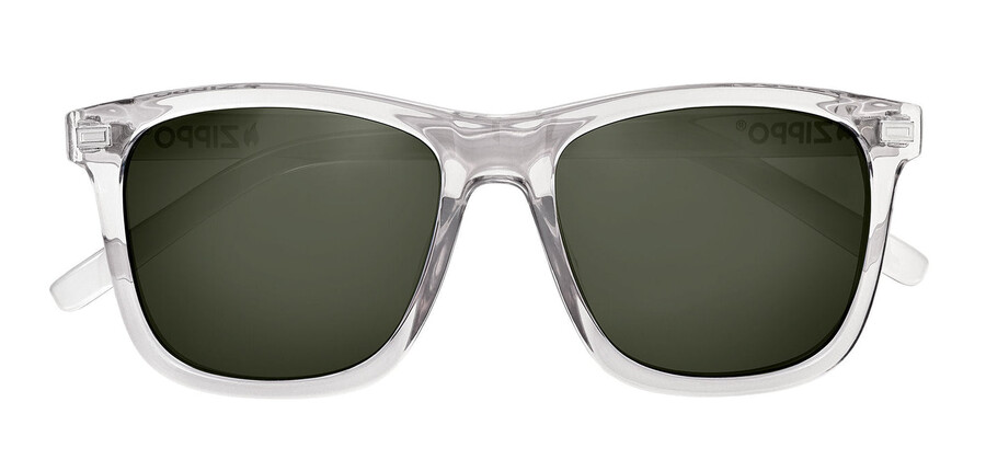 gafas de sol angulares transparentes