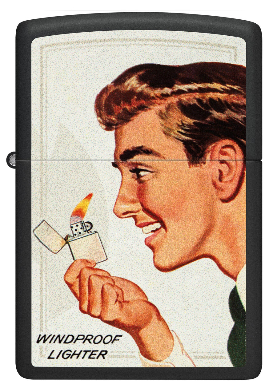 juego de encendedores con publicidad vintage
